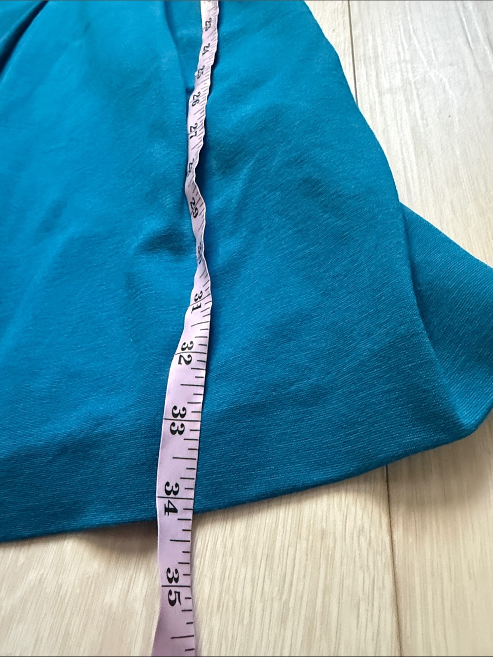 Banana Republic Teal 3/4-Sleeve Fit-and-Flare Midi Dress - Picture 7 of 11